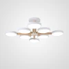 Turna-B01 Потолочная люстра Wi-Fi на штанге Turna L8 White By ImperiumLoft Turna-B01 (LED, 220V, голосовое управление, умный дом - Алиса)