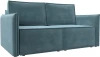 121895 Диван прямой Либерти мини (Бирюзовый/Велюр) Лига Диванов арт.121895