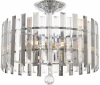 371409/5/100/400 CR Потолочная люстра хрустальная на штанге Arte Milano Sorrento-1409 371409/5/100/400 CR (220V)
