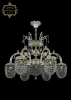 31.23.6.KR175SP.175IT.GW.Sp Подвесная люстра с хрустальными подвесками Art Classic 31.23 31.23.6.KR175SP.175IT.GW.Sp