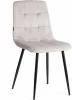 24967 Стул CHILLY (mod. JSC-220) / 1 шт. в упаковке Tetchair (Велюр,Металл /Серый) арт.24967