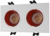DK3072-WH+RD Встраиваемый точечный светильник Denkirs DK3021 DK3072-WH+RD