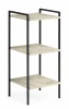611357 Стеллаж Woodville Таймон (ЛДСП/Черный) арт.611357