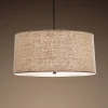 40.1557 Подвесной светильник (люстра) Rh Round Linen Shade Pendant ImperiumLoft 40,1557 (75147-22) (220V, на проводе, круглые)
