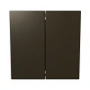 FD3022BR Выключатель двухклавишный проходной (бронза) Jasmart FD FD3022BR