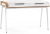 530839 Стол Notta Рокс 116х65х77 белый / дуб вотан / белый 530839