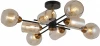 IL8243-8COU-79 BK GD Потолочная люстра на штанге ILLUMICO IL8243-8COU-79 BK GD (220V)