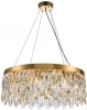 V000380 Подвесная люстра Indigo Anna V000380 (220V, хрусталь, на тросе, круглые)
