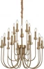 F1124-16 Подвесная люстра Alfa Light F1124-16 (220V, на цепи, свеча)