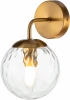 V000124 Бра настенное Cocoon V000124 (11008/1W Brass) (220V, шар)
