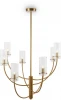 MOD223PL-08BS Потолочная люстра на штанге Maytoni Arco MOD223PL-08BS (220V)