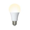 LED-A60-16W/WW/E27/FR/NR картон Лампочка светодиодная шар белая E27 16W 3000K Volpe LED-A60-16W/WW/E27/FR/NR