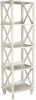 008566 Этажерка-стеллаж Джульетта 4 уровня, дуб шампань Л Mebelik арт.008566