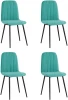 УТ000037703 Стул Easy велюр мятный 4 шт Stool Group арт.УТ000037703
