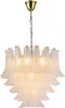 8810/C gold white Подвесная люстра Newport 8800 8810/C gold white