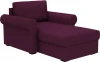 582836 Кушетка Peterhof ОГОГО (арт.582836), (Ткань/Бордовый)
