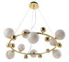 SALVADORE SP9H GOLD Подвесной светильник Crystal Lux SALVADORE SP9H GOLD