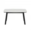 102073 Стол Валенсия Greys white, Чёрный Аврора Валенсия 102073