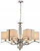 LH1047/6P-NK-WT Подвесная люстра Lumien Hall Адельфия LH1047/6P-NK-WT