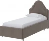 1915683 PROxSON Кровать Эльза (Ткань: Велюр Лофти Кофейный) 80x200