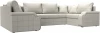 125910 Диван П-образный Николь Лига Диванов (Рогожка) арт.125910