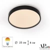 3315.XM302-1-267/12W/3K Black TD Потолочный светильник светодиодный APL LED Toscana 3315.XM302-1-267/12W/3K Black TD
