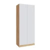 00-00142805 Шкаф ТЭКС для одежды и белья Руэлла, Дуб Крафт золотой, Белый