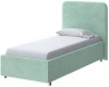 2024804 PROxSON Кровать Олаф (Ткань: Велюр Teddy Мятный) 80x200