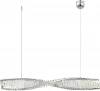 SL6205.113.01 Подвесной светильник ST Luce Elica SL6205.113.01 Хром/Прозрачный LED 1*21W 3000K (220V, на тросе)