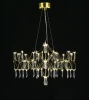 MR2653-57P-76AP Подвесная люстра светодиодная с пультом и хрустальными подвесками Asfour MyFar Ileria MR2653-57P-76AP