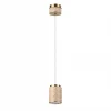 5453/5L Подвесной светильник светодиодный Odeon Light Lulu 5453/5L светлая бронза/бежевый/металл/керамика/акрил LED 5W 3000K