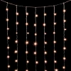 PCL600NOT-10-2EWW Гирлянда Занавес Облегченный 2 x 3 м Экстра Тепло-Белый 220В, 600 LED, Провод Прозрачный ПВХ, IP54