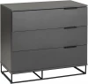 400955801h Комод R-Home 3 ящика CITY графит