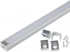 UFE-K10 Silver/Frozen 200 Polybag Профиль для светодиодной ленты UFE-K10 Silver/Frozen 200 Polybag Uniel UFE-K