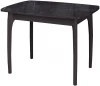 00-00053577 Стол М15 мрамор черный глянец/опоры черные Dikline 00-00053577