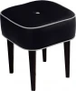 653378 Табурет Handy SQ ОГОГО (арт.653378), (Ткань,Экокожа/Черный)