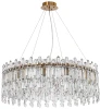 2158/05/12P Подвесная люстра большая Legacy 2158/05/12P Stilfort (220V, хрусталь, подвески, на тросе, круглые)