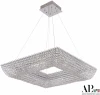 SH503.0.60.A.Ni.4000 Подвесная люстра светодиодная APL LED Sicilia SH503.0.60.A.Ni.4000 (220V, хрусталь, на тросе)