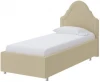 1915627 PROxSON Кровать Эльза (Ткань: Велюр Forest 4 Бежевый) 80x200