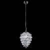 CHARME SP1+1 LED CHROME/TRANSPARENT Подвесной светильник Crystal Lux Charme SP1+1 LED CHROME/TRANSPARENT