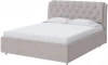 1921279 PROxSON Кровать Chester (Ткань: Велюр Лофти Бежевый) 180x200