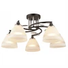 MD.2867-5-S BK+CH Потолочная люстра Imex MD.2867-5-S BK+CH