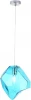NUESTRO SP1 CHROME/BLUE Подвесной светильник NUESTRO SP1 CHROME/BLUE Crystal Lux (220V, на проводе)