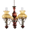 836-03-03 красное дерево+бронза Подвесная люстра N-Light 836 836-03-03 красное дерево+бронза