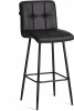 24912 Барный стул Medeo/Медео Tetchair (Металл,Экокожа/Черный) арт.24912
