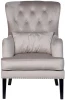 RIMINI-Colt030 Кресло Garda Decor RIMINI-Colt030 (Черный/Светло-серый)