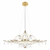 10587/1000 Gold Asfour Подвесная люстра светодиодная Loft It Mira 10587/1000 Gold Asfour