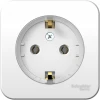 BLNRA110111 Розетка накладная с заземлением (белый) Systeme Electric Blanca BLNRA110111