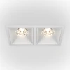 DL043-02-15W3K-D-SQ-W Встраиваемый светильник Alfa LED 3000K 2x15Вт 36° Dim Triac Maytoni Technical DL043-02-15W3K-D-SQ-W (220V)