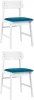 УТ000005360 Стул Stool Group ODEN WHITE синий 2 шт. УТ000005360